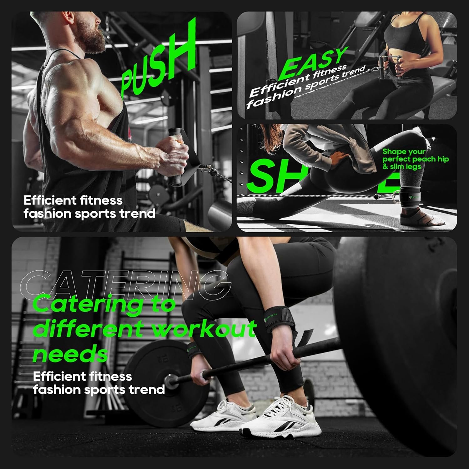 Cable Machine Attachment LAT Pulldown Attachments Cable Machine Accessories for Home Gym