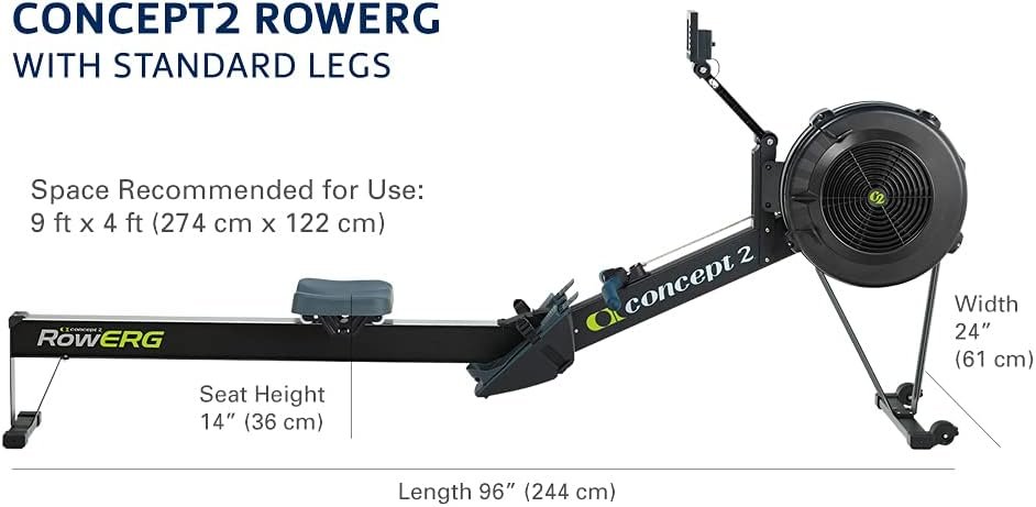 Concept2 RowErg Indoor Rowing Machine - PM5 Monitor