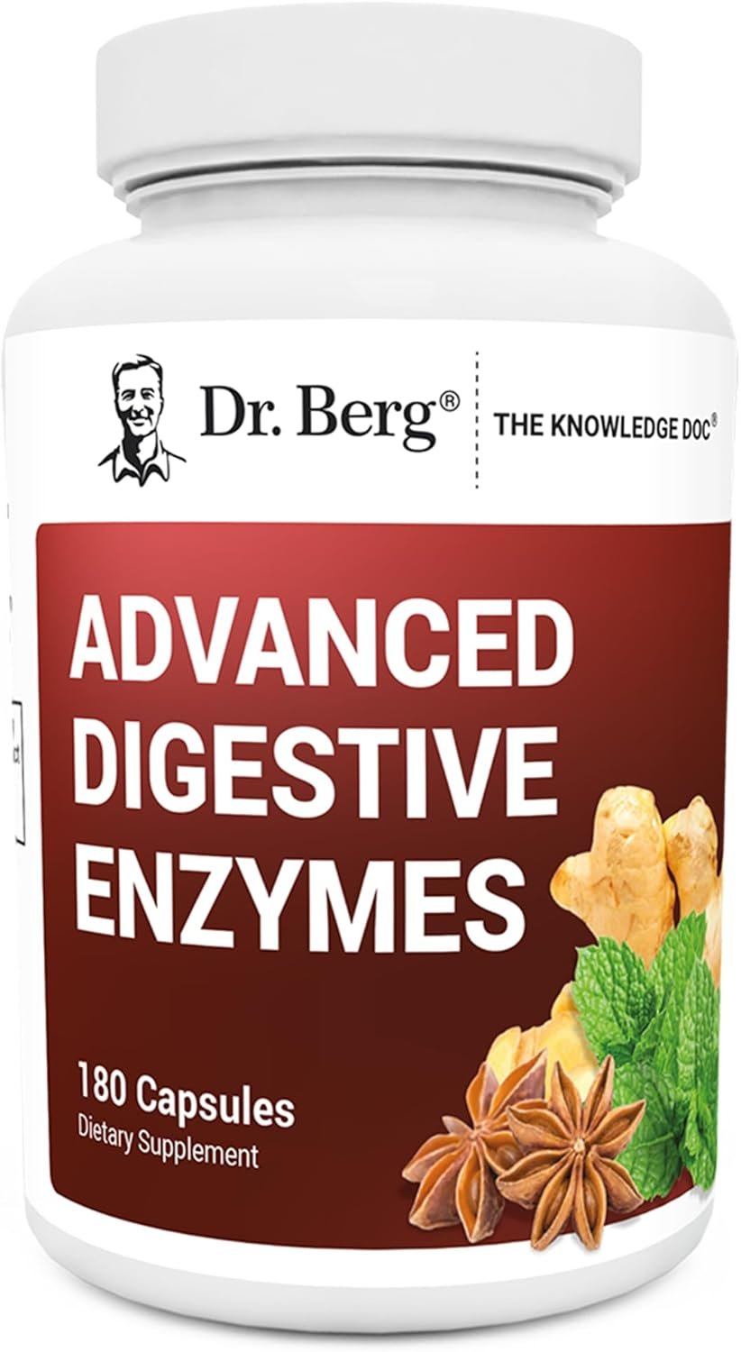 Dr. Berg Advanced Digestive Enzymes with Apple Cider Vinegar 1