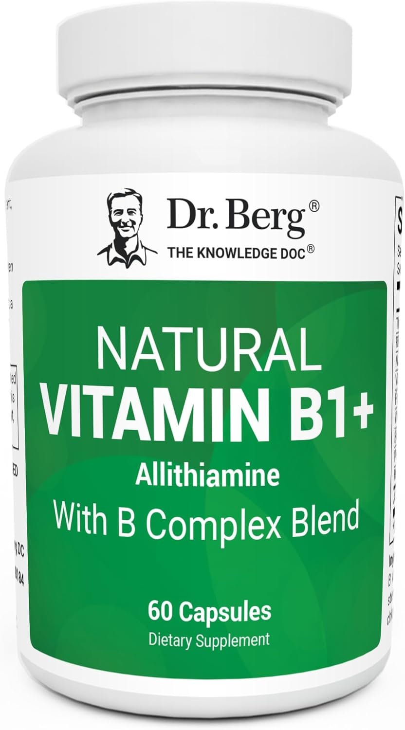 Dr. Berg Natural Vitamin B1 B6 B12 Complex 1