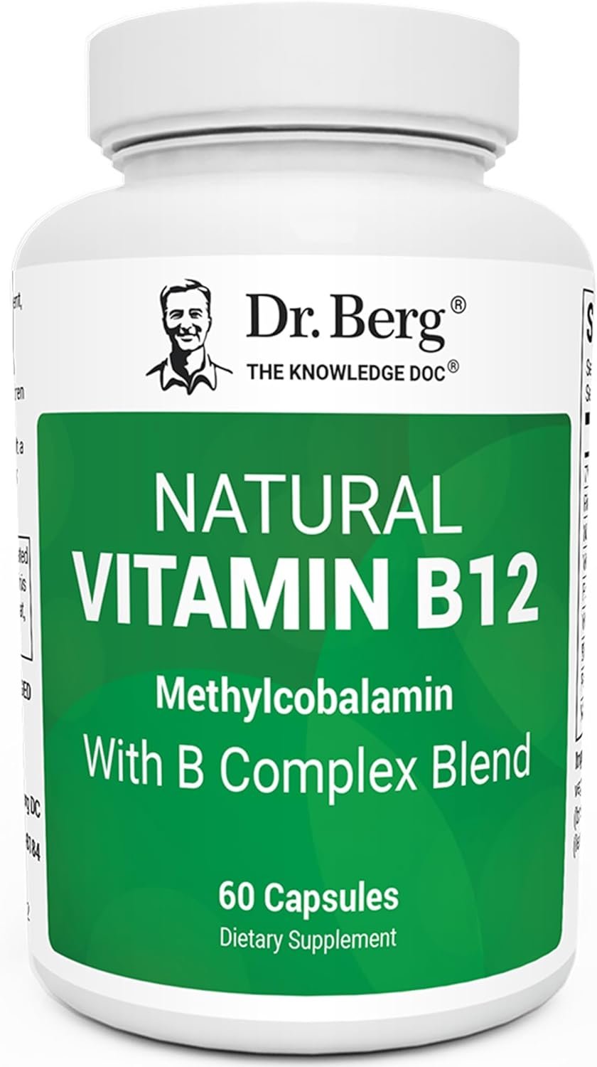 Dr. Berg Natural Vitamin B12 1000 mcg with B Complex Blend 1