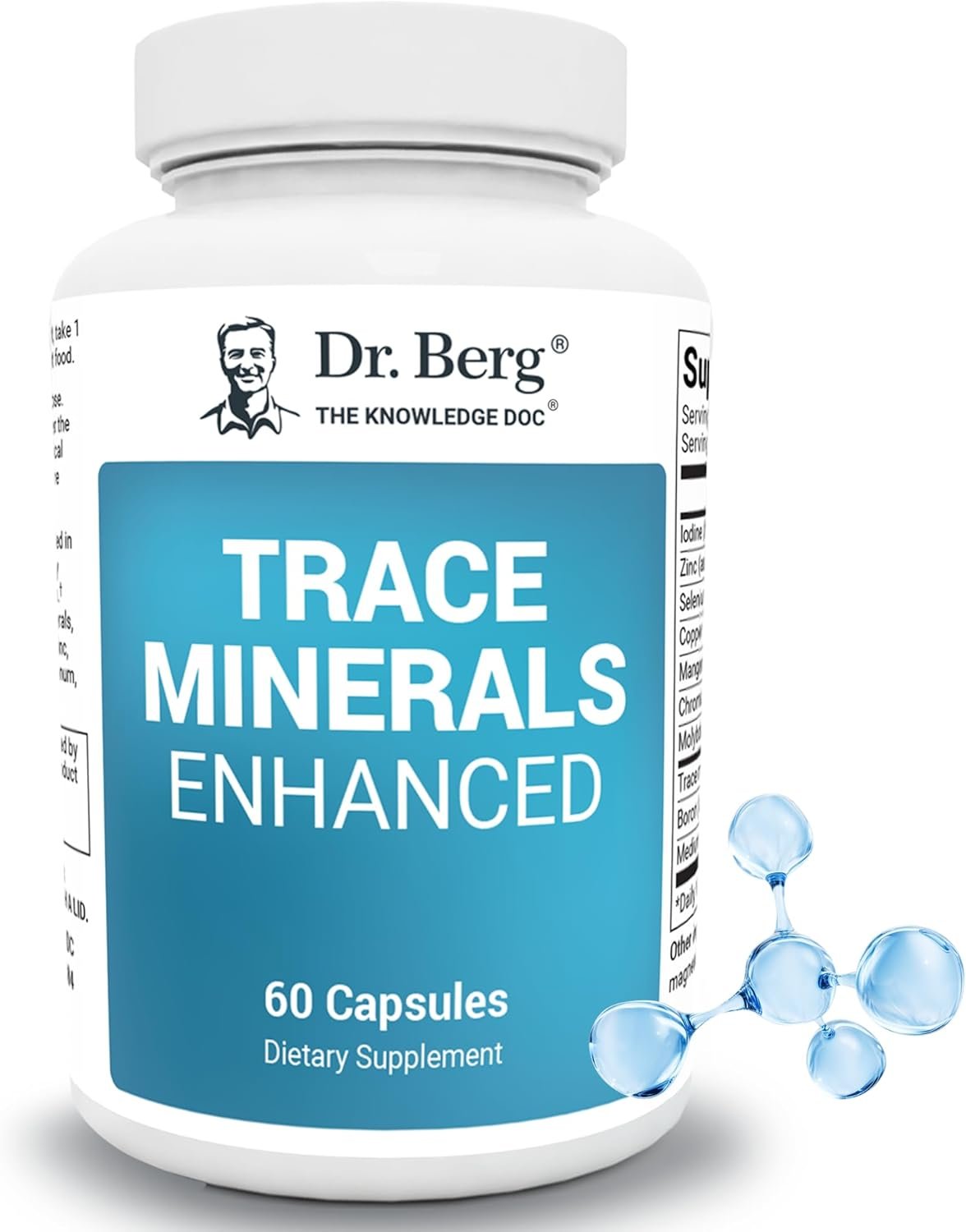 Dr. Berg Trace Minerals Enhanced Complex Complete with 70+ Minerals 1