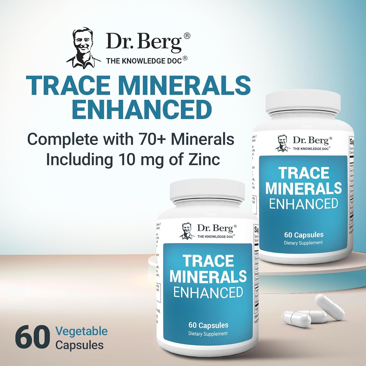 Dr. Berg Trace Minerals Enhanced Complex Complete with 70+ Minerals 5