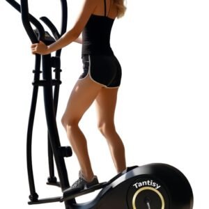 TANTISY Elliptical Exercise Machine for Apartments and Homes