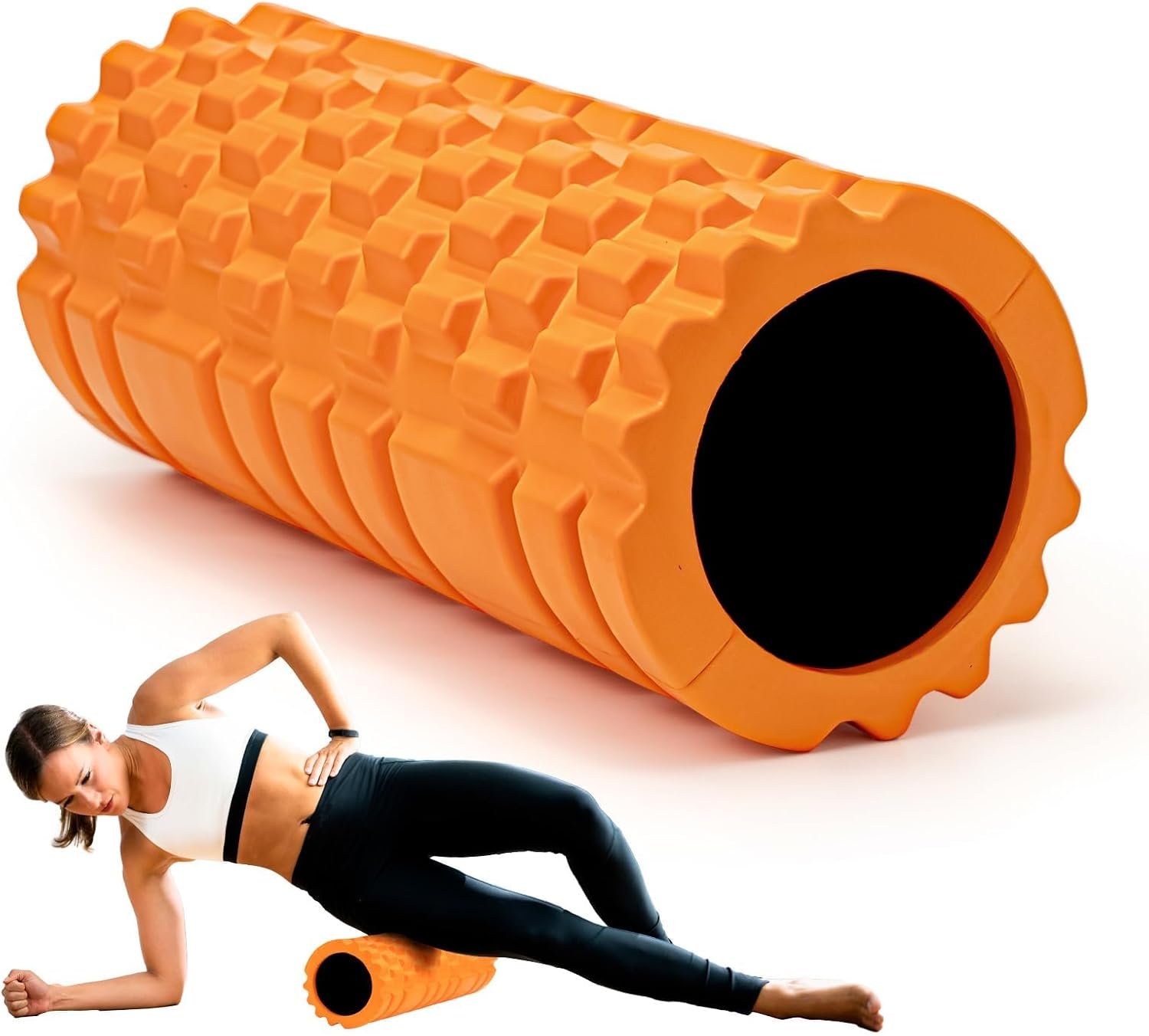 Foam Roller High Density 13 for Deep Tissue Muscle Massage 1