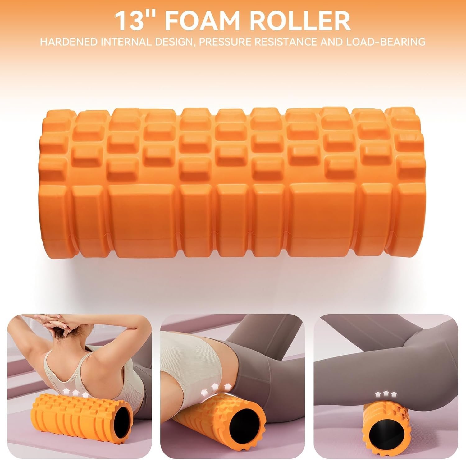 Foam Roller High Density 13 for Deep Tissue Muscle Massage 4