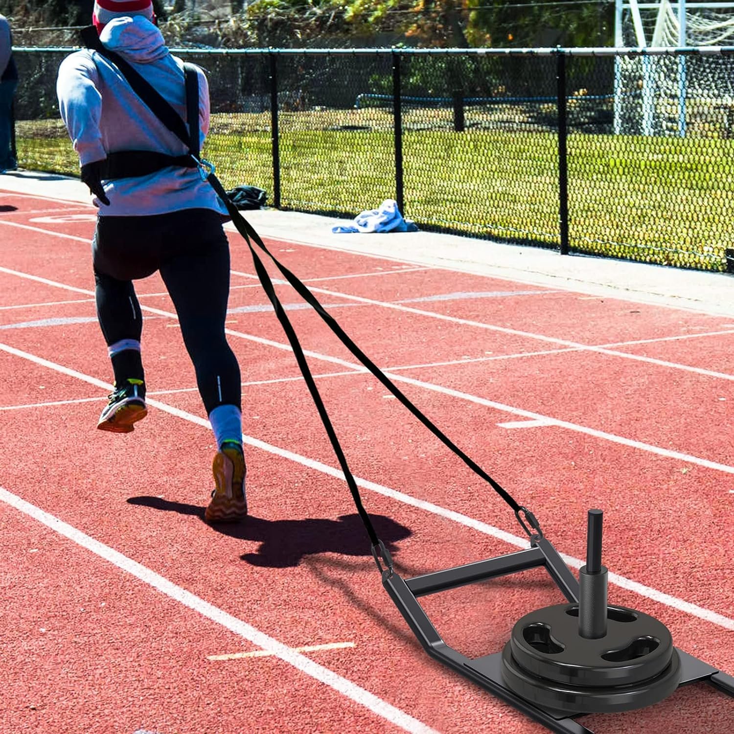 Kipika Weight Sled Workout Sled for Fitness Strength Training 6