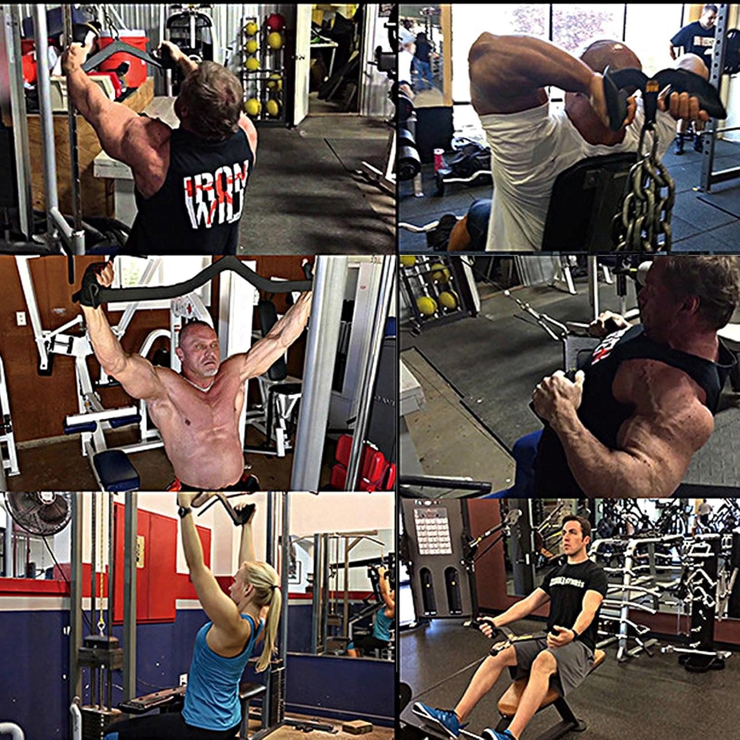 LAT Pull Down Bar for Cable Machine LAT Pulldown Attachments T Bar V Bar Cable Attachment