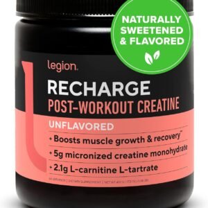 LEGION Recharge Post Workout Supplement - All Natural Muscle Builder and Recovery Drink