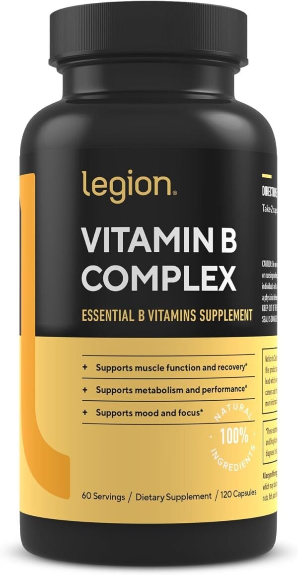 LEGION Vitamin B-Complex Vegan Supplement