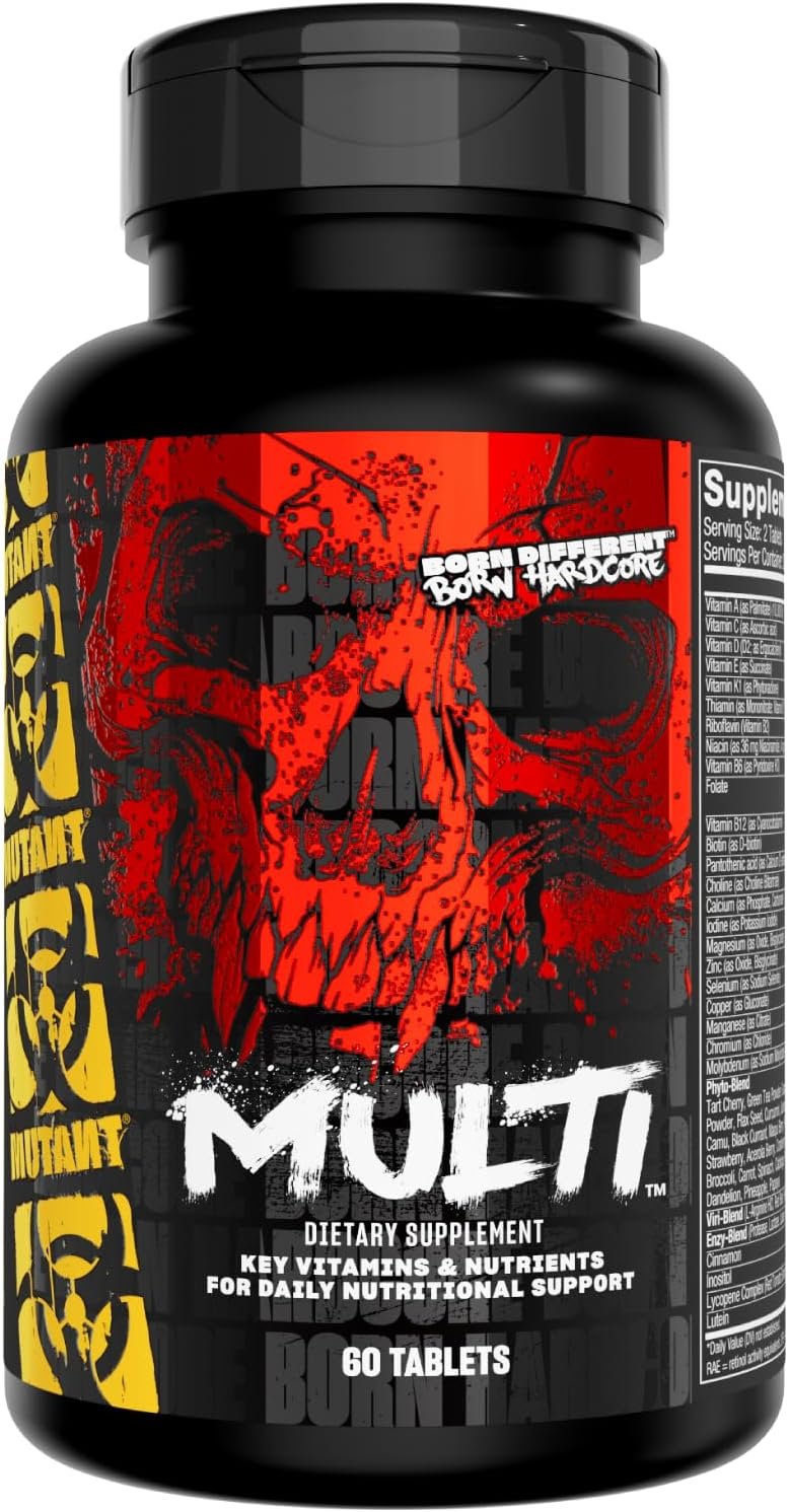 Mutant Multi High Potency Vitamins with 75+ Ingredients Specifically Formulated for Heavy Lifting 1