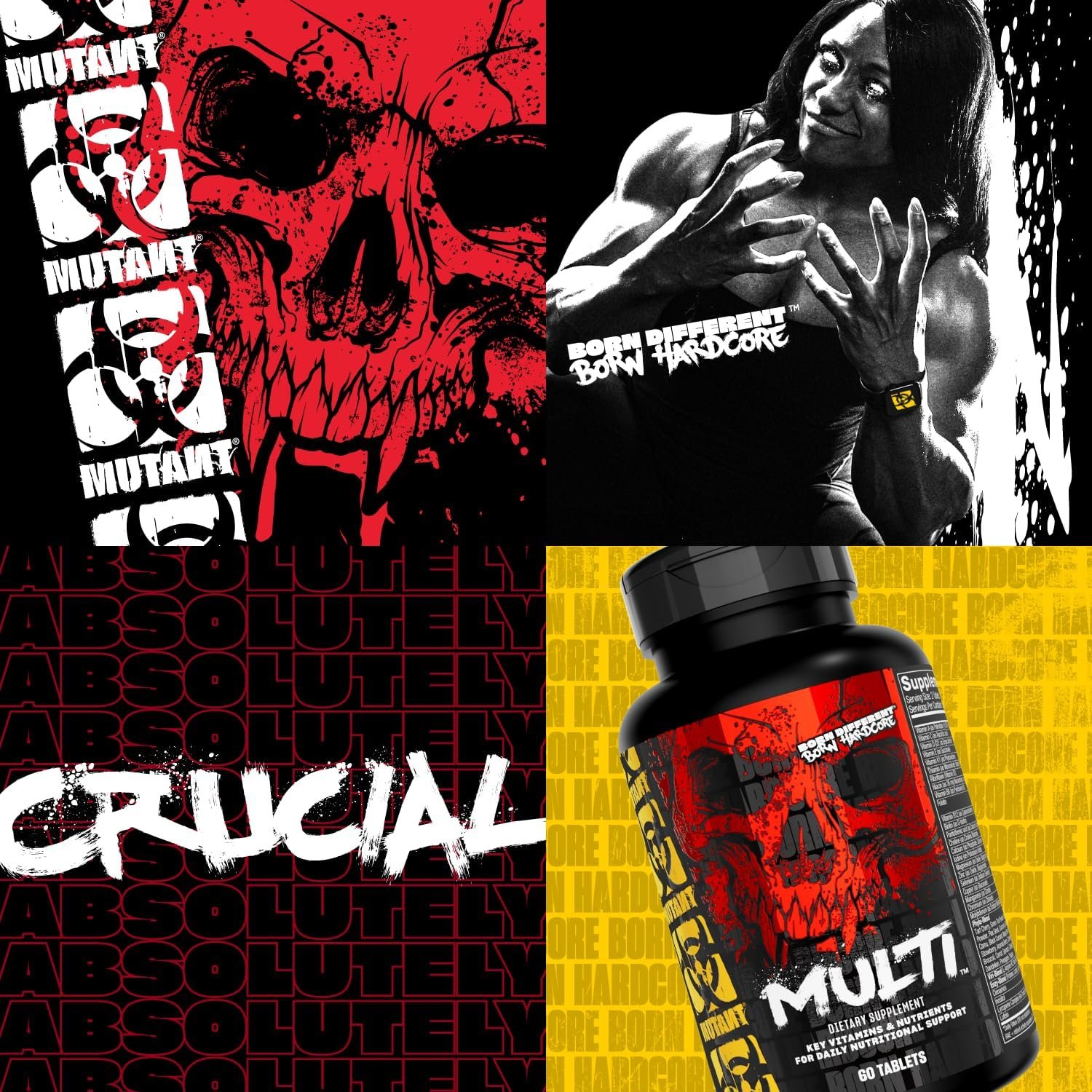 Mutant Multi High Potency Vitamins with 75+ Ingredients Specifically Formulated for Heavy Lifting 2
