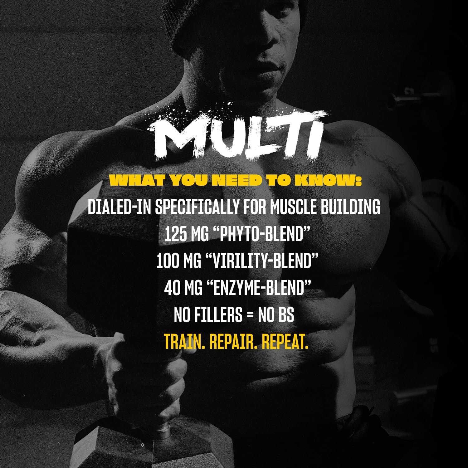 Mutant Multi High Potency Vitamins with 75+ Ingredients Specifically Formulated for Heavy Lifting 6