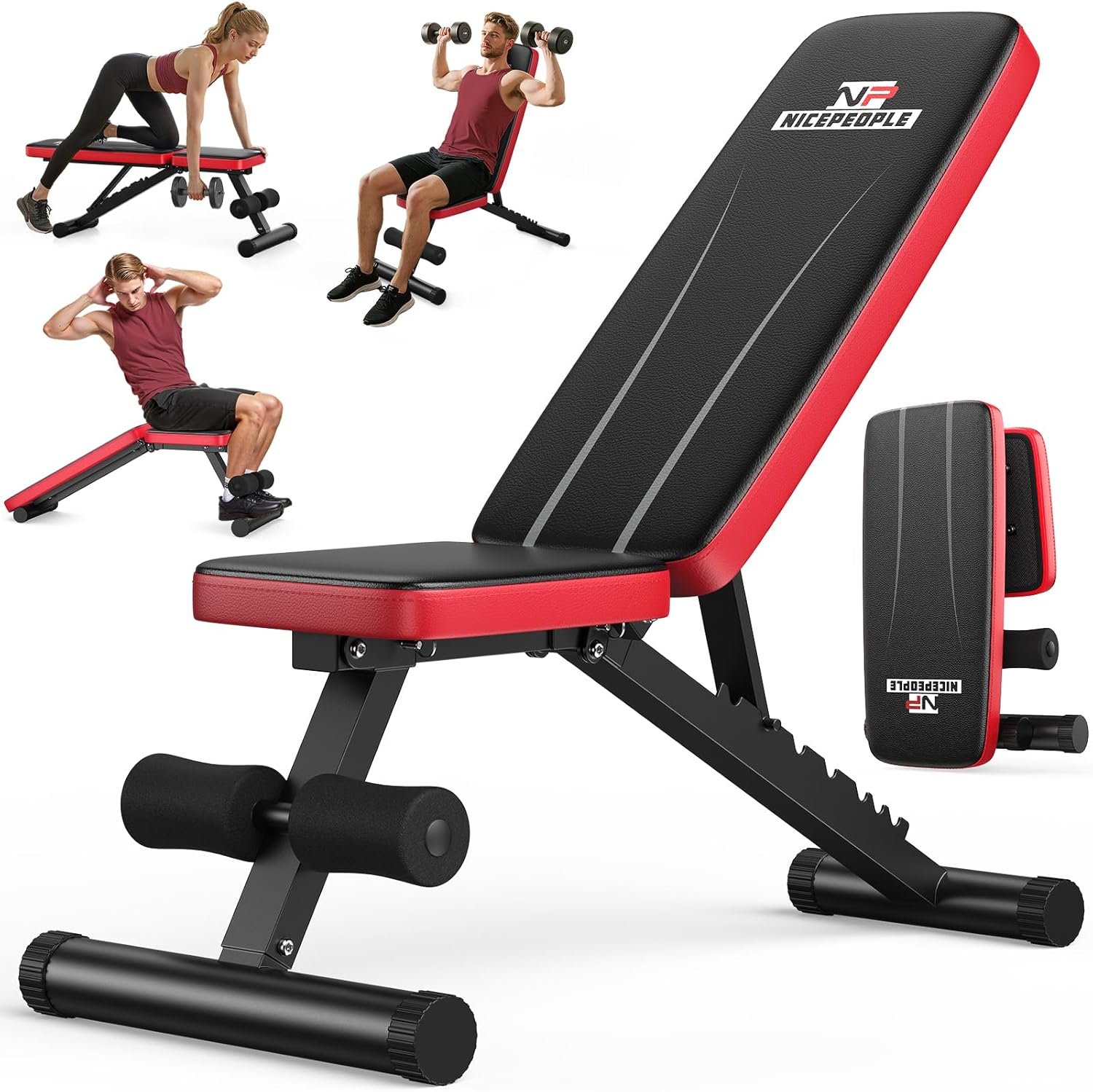 NICEPEOPLE Basic Weight Bench for Home Gym