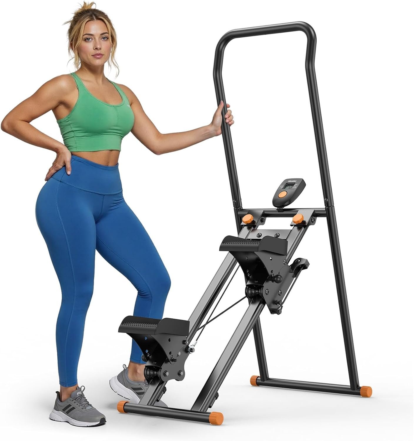 Niceday Steppers for Exercise at Home Stair Stepper with Handlebar