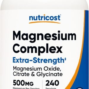 Nutricost Magnesium Complex 500mg Extra Strength 1