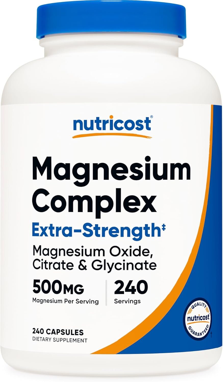 Nutricost Magnesium Complex 500mg Extra Strength 1
