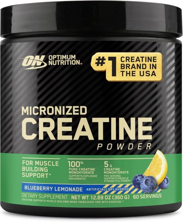 Optimum Nutrition Micronized Creatine Monohydrate Powder