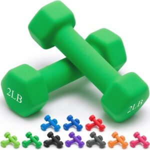 Portzon Weights Dumbbells 10 Colors