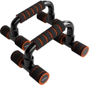 READAEER Push Up Bars Gym Exercise Equipment Fitness 1 Pair Pushup Handles with Cushioned Foam Grip