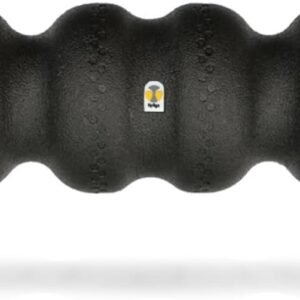 Black Rollga Foam Roller PRO High Density Foam for Back Pain Relief 1