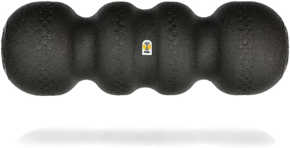 Black Rollga Foam Roller PRO High Density Foam for Back Pain Relief 1