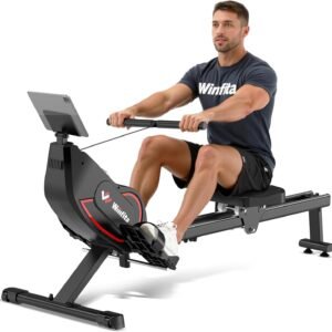 Rower Machine 32 Levels of Quiet Resistance Magnetic Rowing Machine for Home