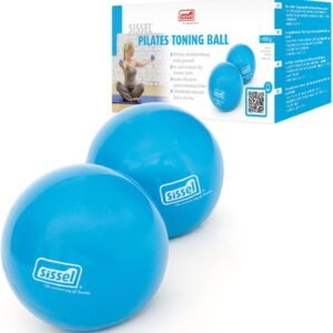 SISSEL Pilates Toning Ball Set of 2, 1 lb Each Ball 1