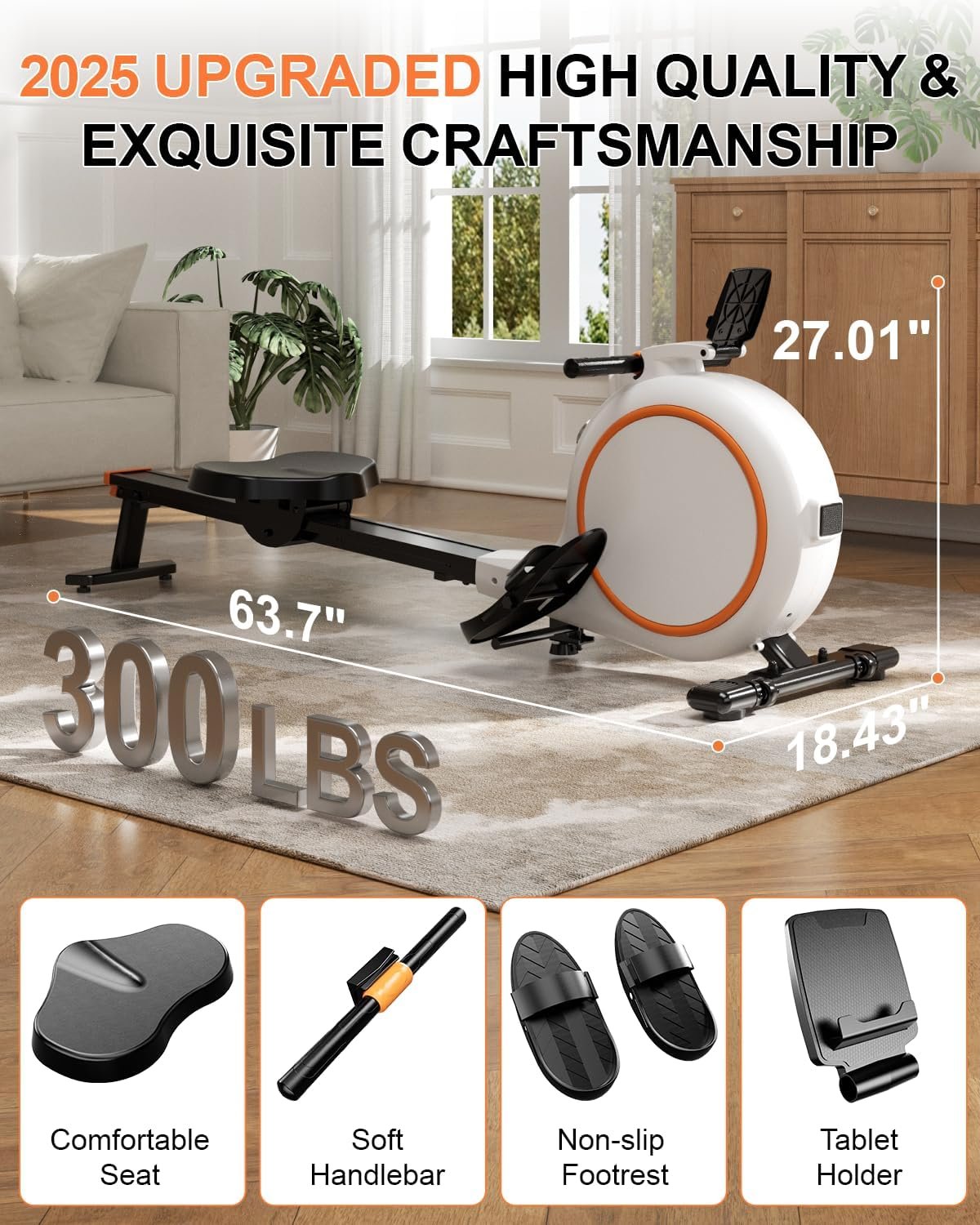 Superun 2025 Upgraded Rowing Machines for Home