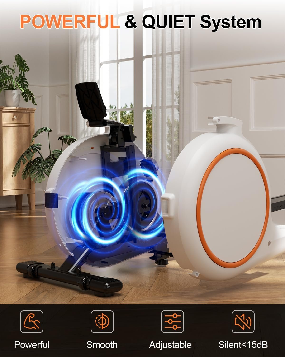 Superun 2025 Upgraded Rowing Machines for Home