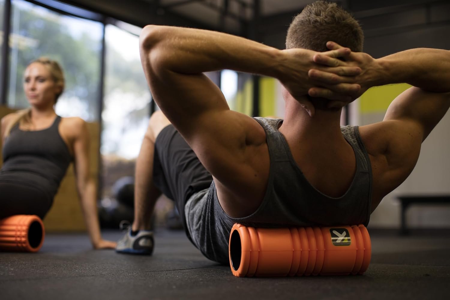 Orange TRIGGERPOINT Performance Therapy Grid Foam Roller 5