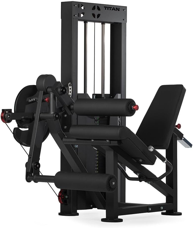 Titan Fitness Selectorized Leg Extension and Curl Machine 1