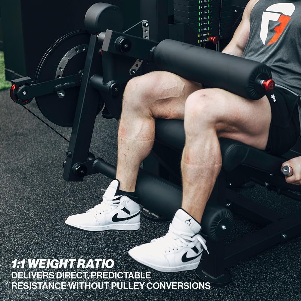 Titan Fitness Selectorized Leg Extension and Curl Machine 5