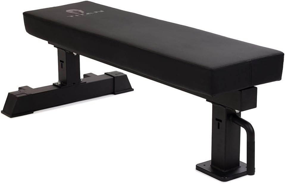 Titan Fitness TITAN Series Single Post Flat Bench