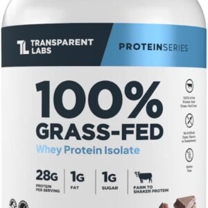 Transparent Labs Grass Fed Whey Protein Isolate