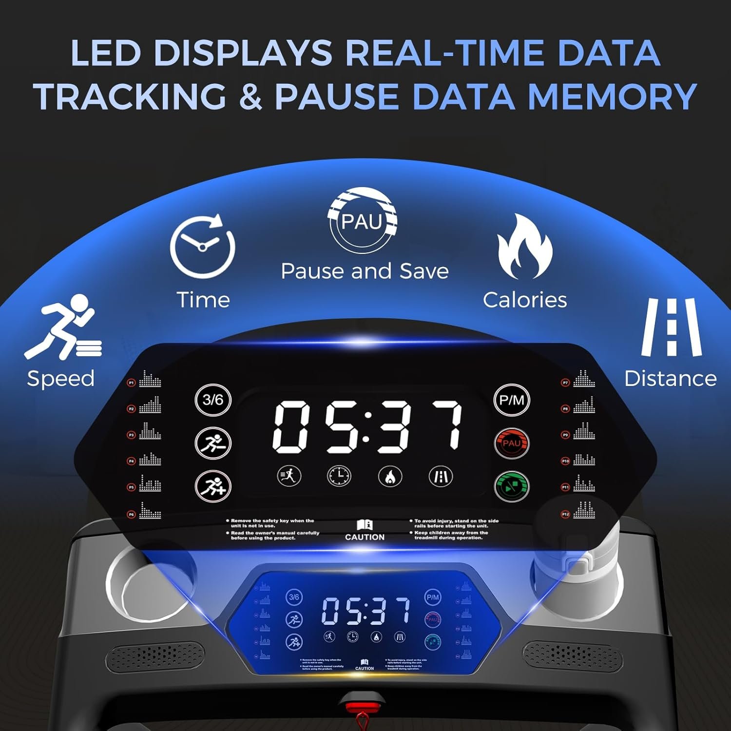 Treadmill with Incline 3-in-1 Portable Treadmills for Home