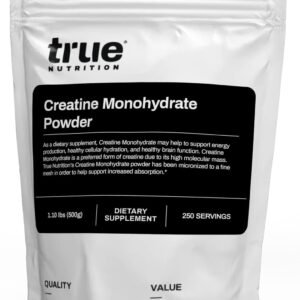 True Nutrition Creatine Monohydrate Powder Micronized Creatine Powder