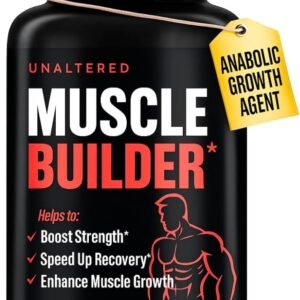 UNALTERED Anabolic Muscle Builder for Men Growth Size Strength Natural Muscle Building Supplement 1