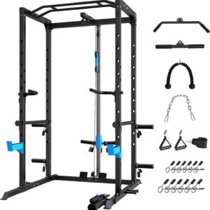 Ultra Fuego Power Cage Multi-Functional Power Rack with J-Hooks