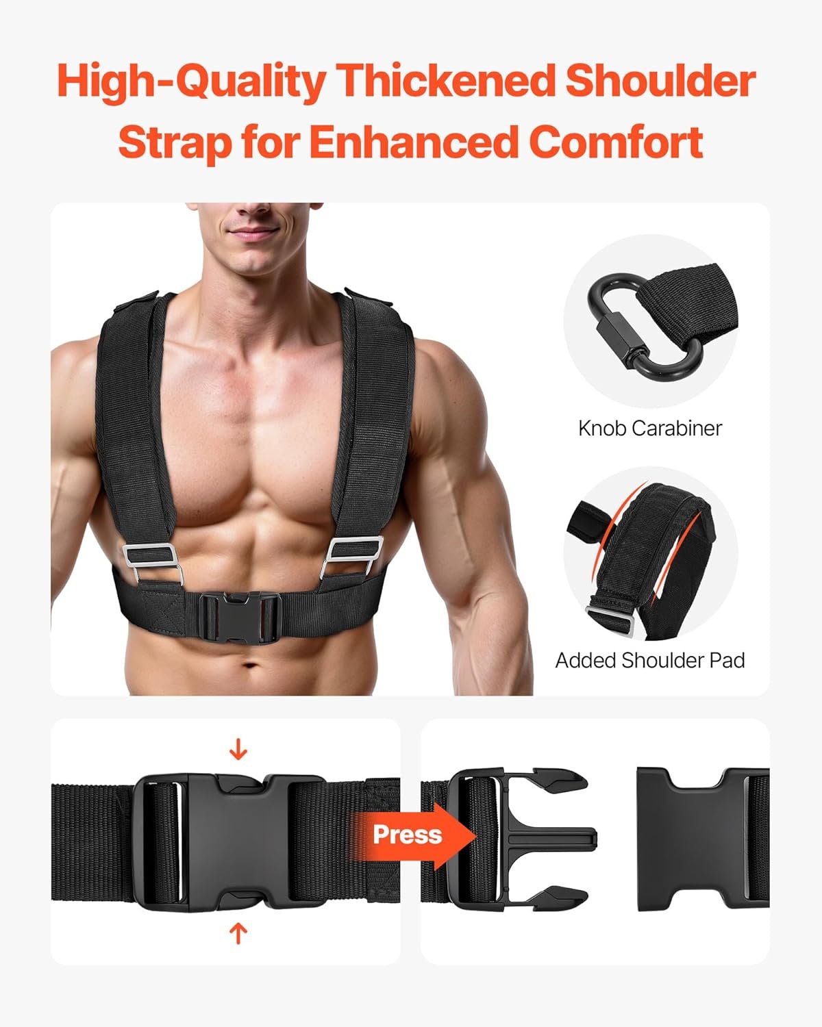 VEVOR Football Sleds and Chutes Weight Sled 5