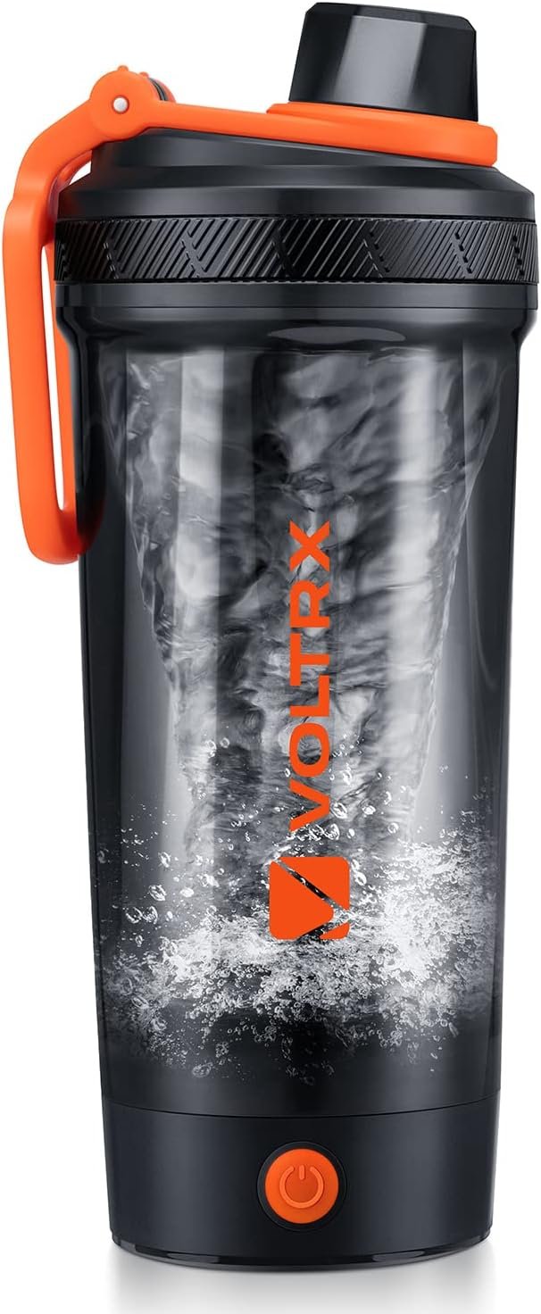 VOLTRX Electric Protein Shaker Bottle - USB Rechargeable Mixer Cup 1