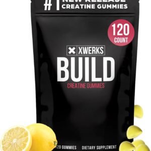 Xwerks Build Creatine Gummies for Men and Women