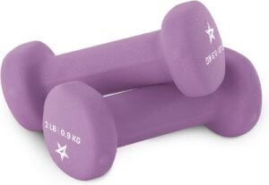 Yes4All Neoprene Coated Dumbbell Hand Weight Sets of 2