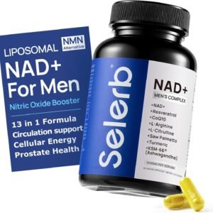 Selerb NAD+ Supplements for Men Nitric Oxide Prostate Health Supplements for Men 1