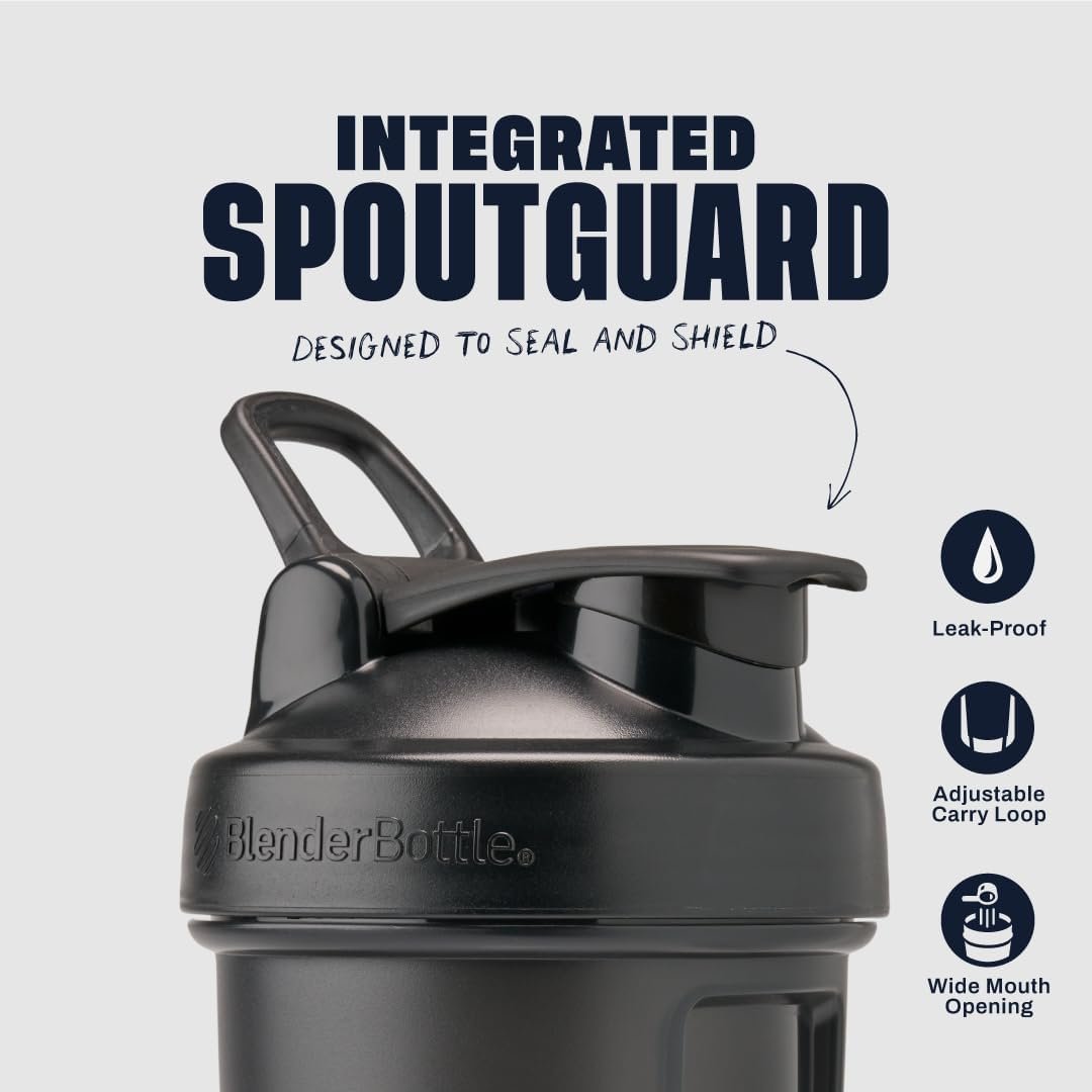 BlenderBottle Classic V2 Shaker Bottle Perfect for Protein Shakes - Image 3
