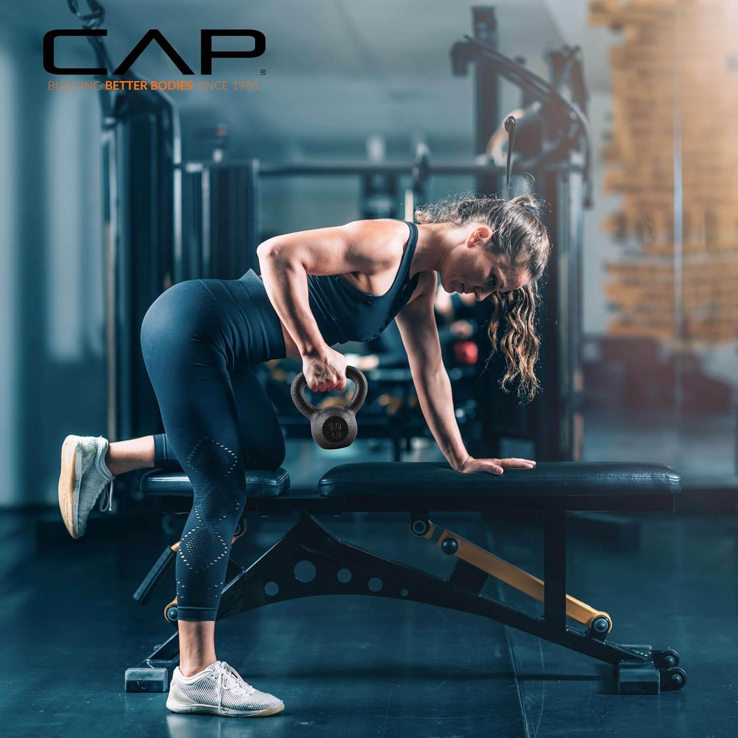 CAP Barbell Cast Iron Kettlebell - Coated Options, Singles and Sets 5