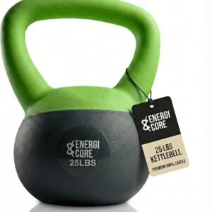ENERGI CORE Kettlebell - Sand Filled Weight for Home Gym Workouts