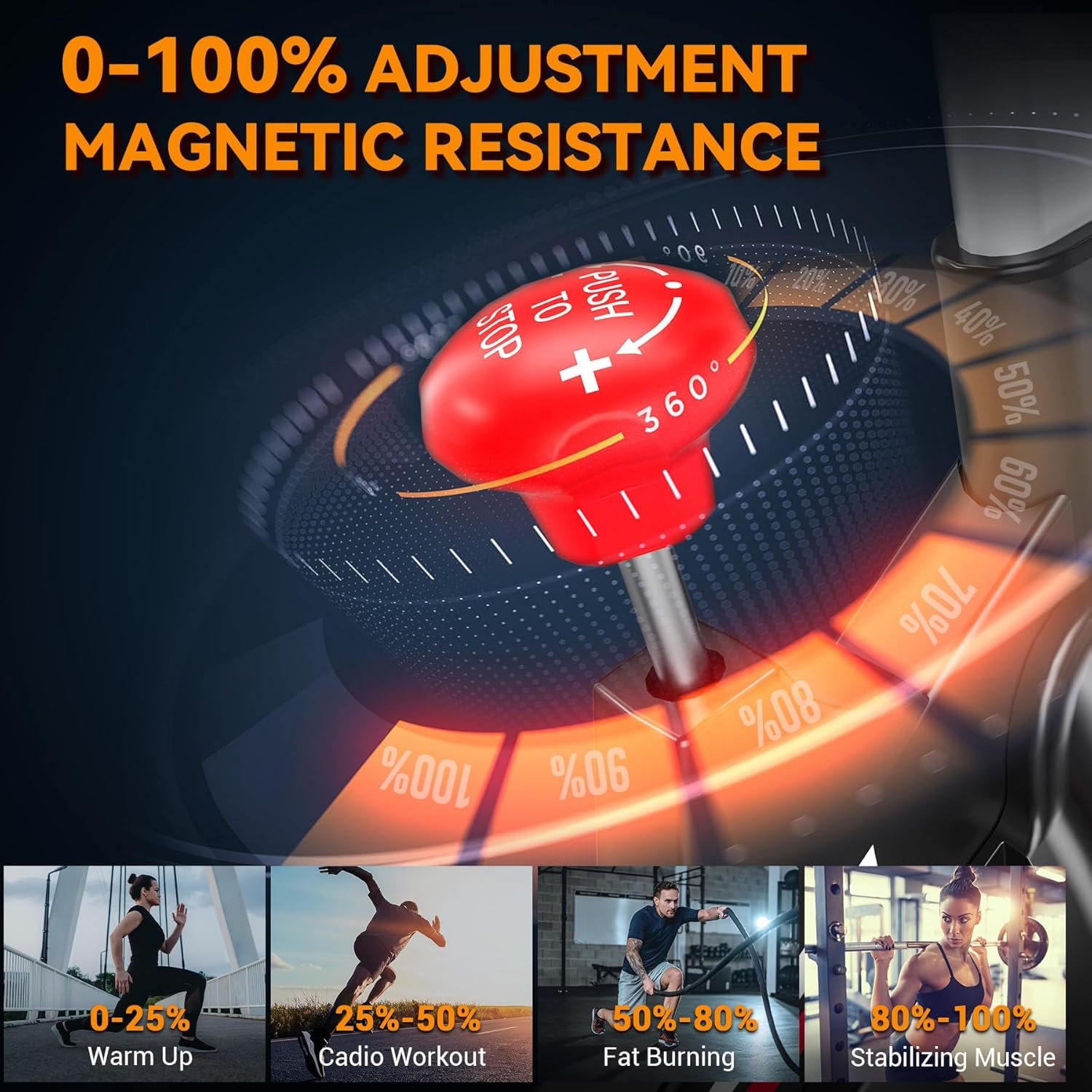 Exercise Bike Wenoker Stationary Bike - Image 6