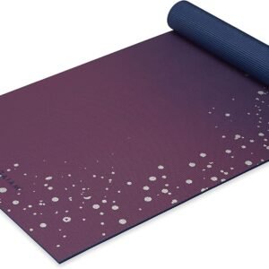 Gaiam Yoga Mat - Premium 6mm Print Extra Thick