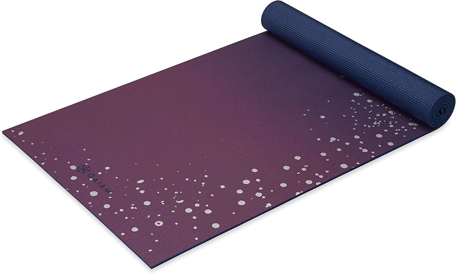 Gaiam Yoga Mat - Premium 6mm Print Extra Thick